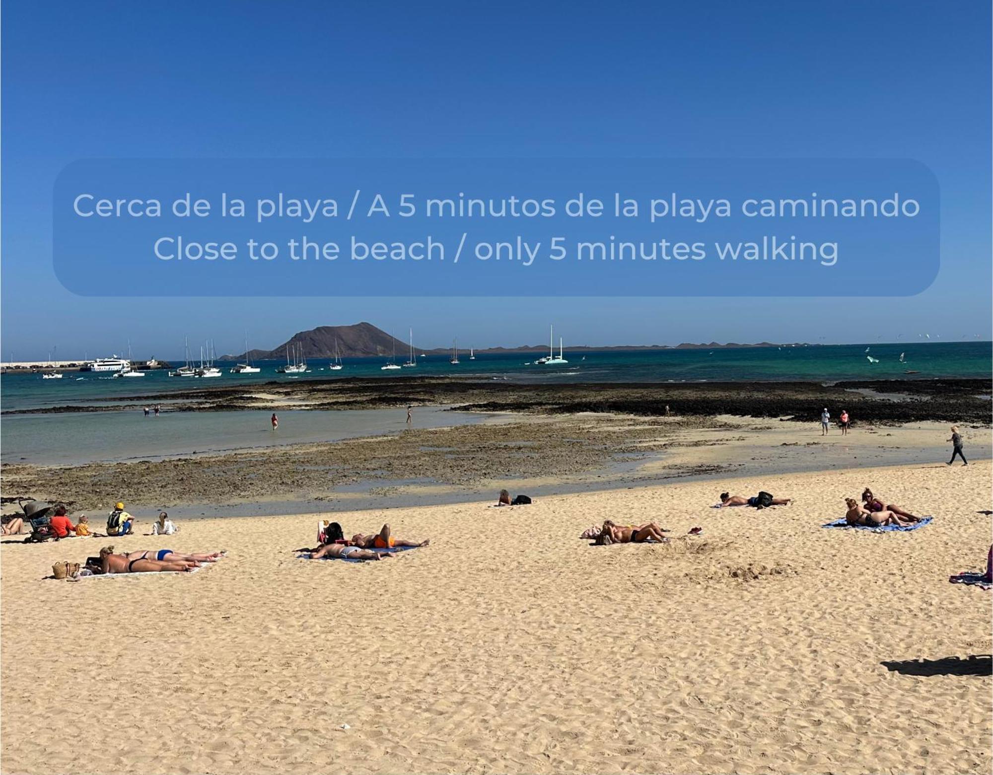 Maracuya Con Piscina, Terraza, Smart Tv, Cocina Completa Y Wifi Apartment Corralejo Exterior foto
